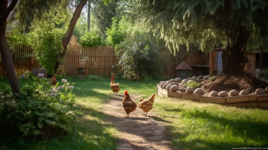 Puis-je laisser mes poules en liberté dans mon jardin ?